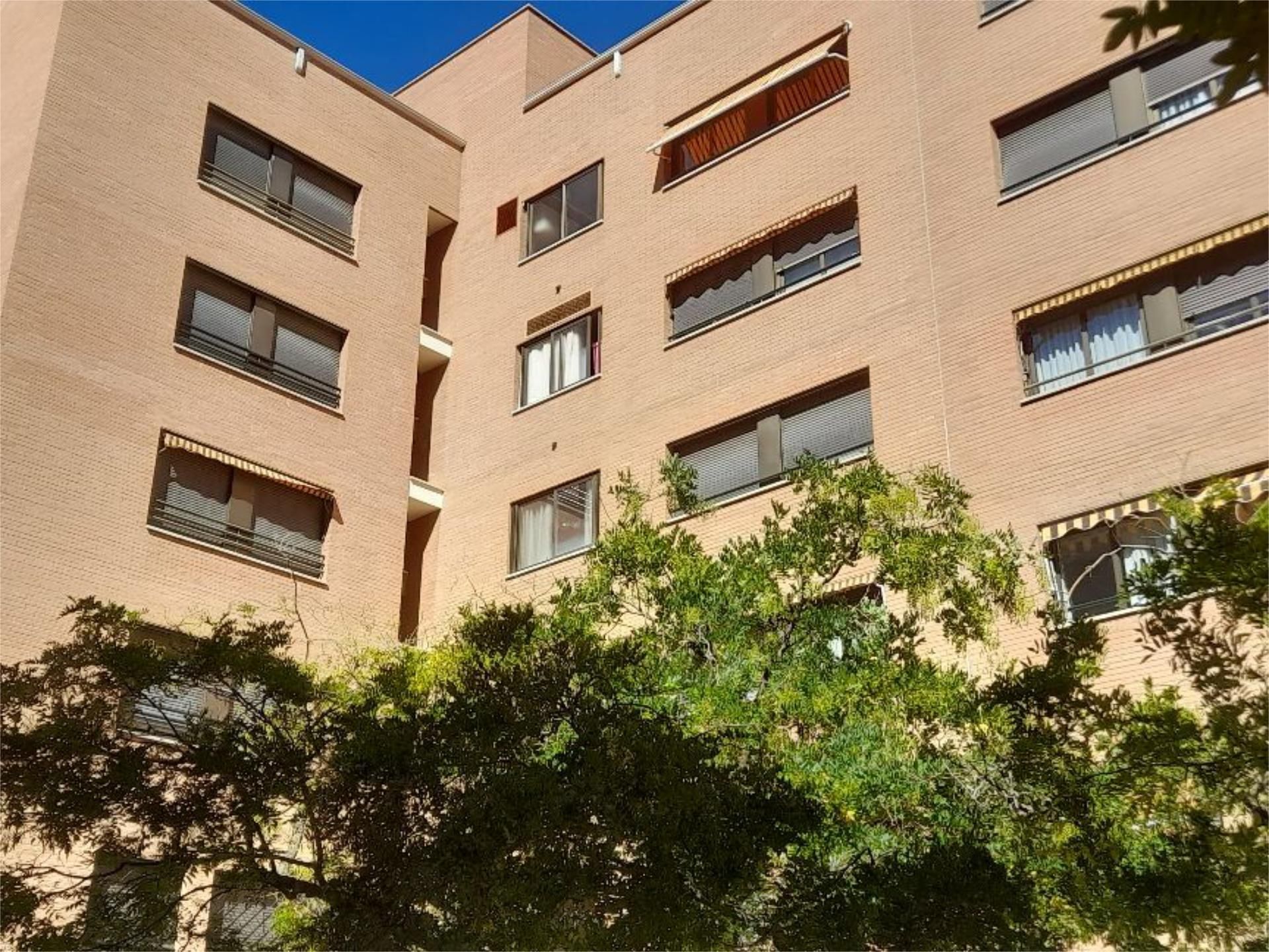 Exterior view of Flat for sale in  Huesca Capital  with Heating, Storage room and Furnished