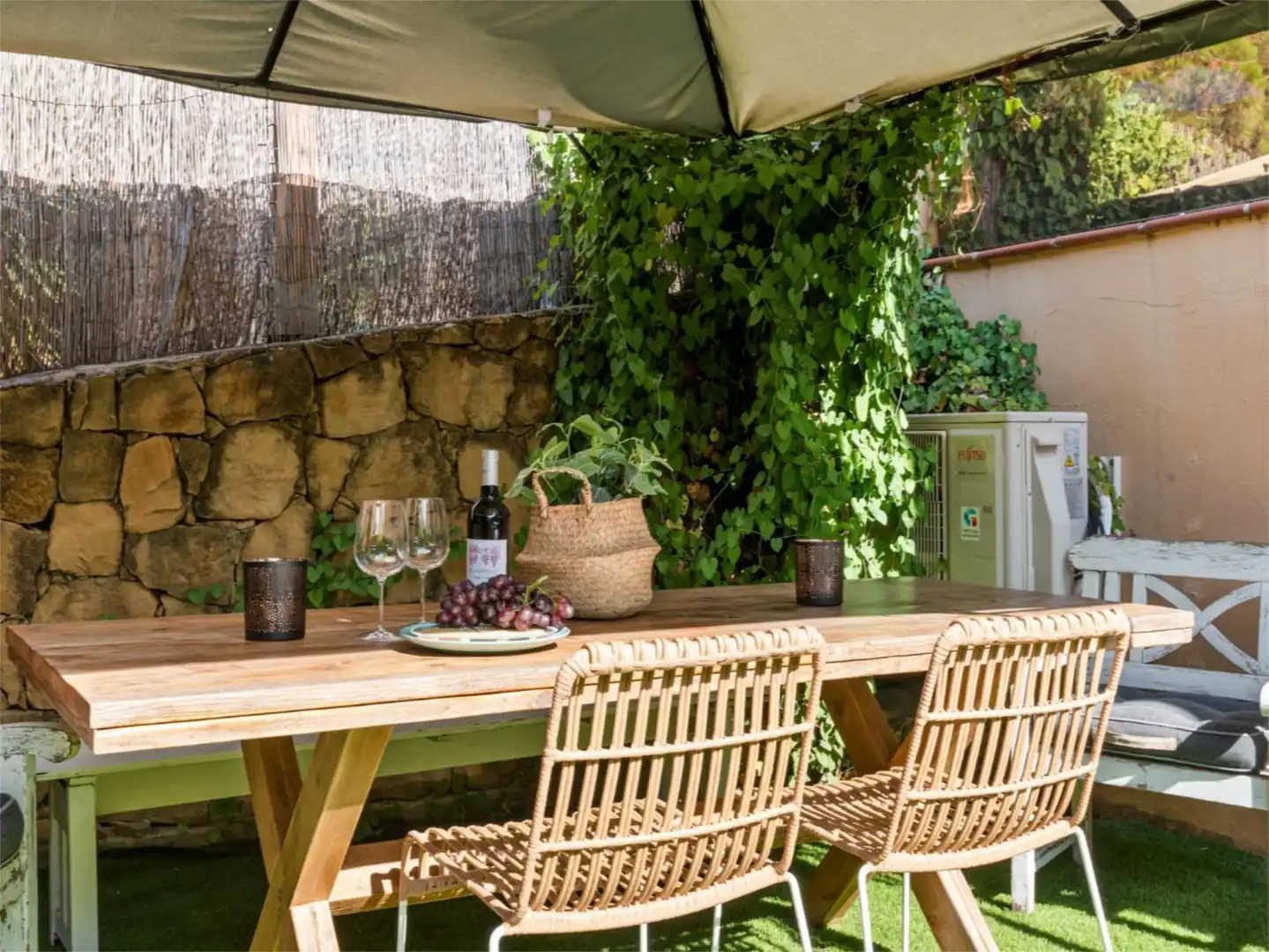 Flat for rent in Calle Oceano, 1, Romana Playa Terrace of Flat for rent in Marbella with Air Conditioner, Private garden and Parquet flooring