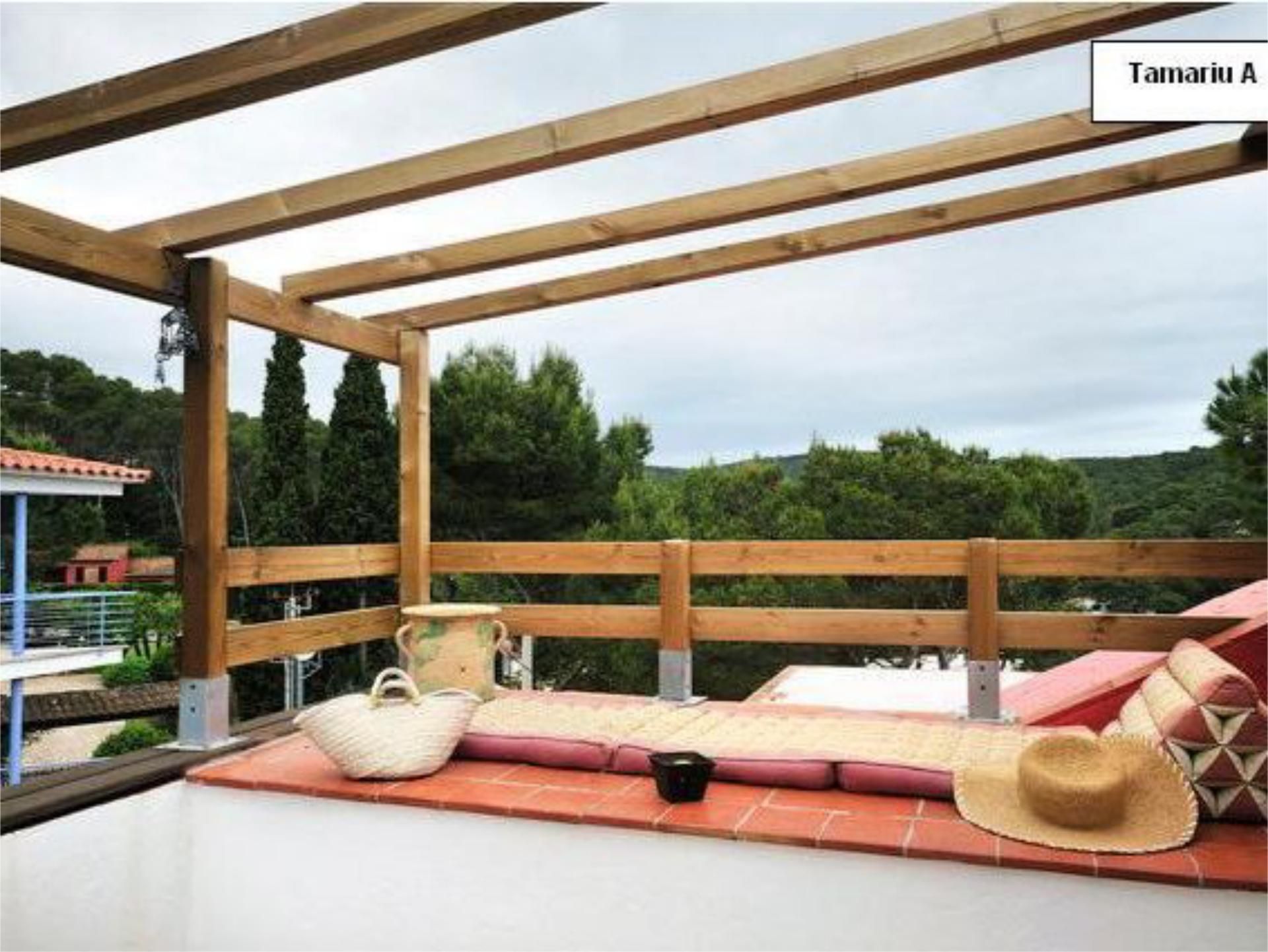 Terrace of Flat to rent in Palafrugell  with Air Conditioner, Furnished and Balcony
