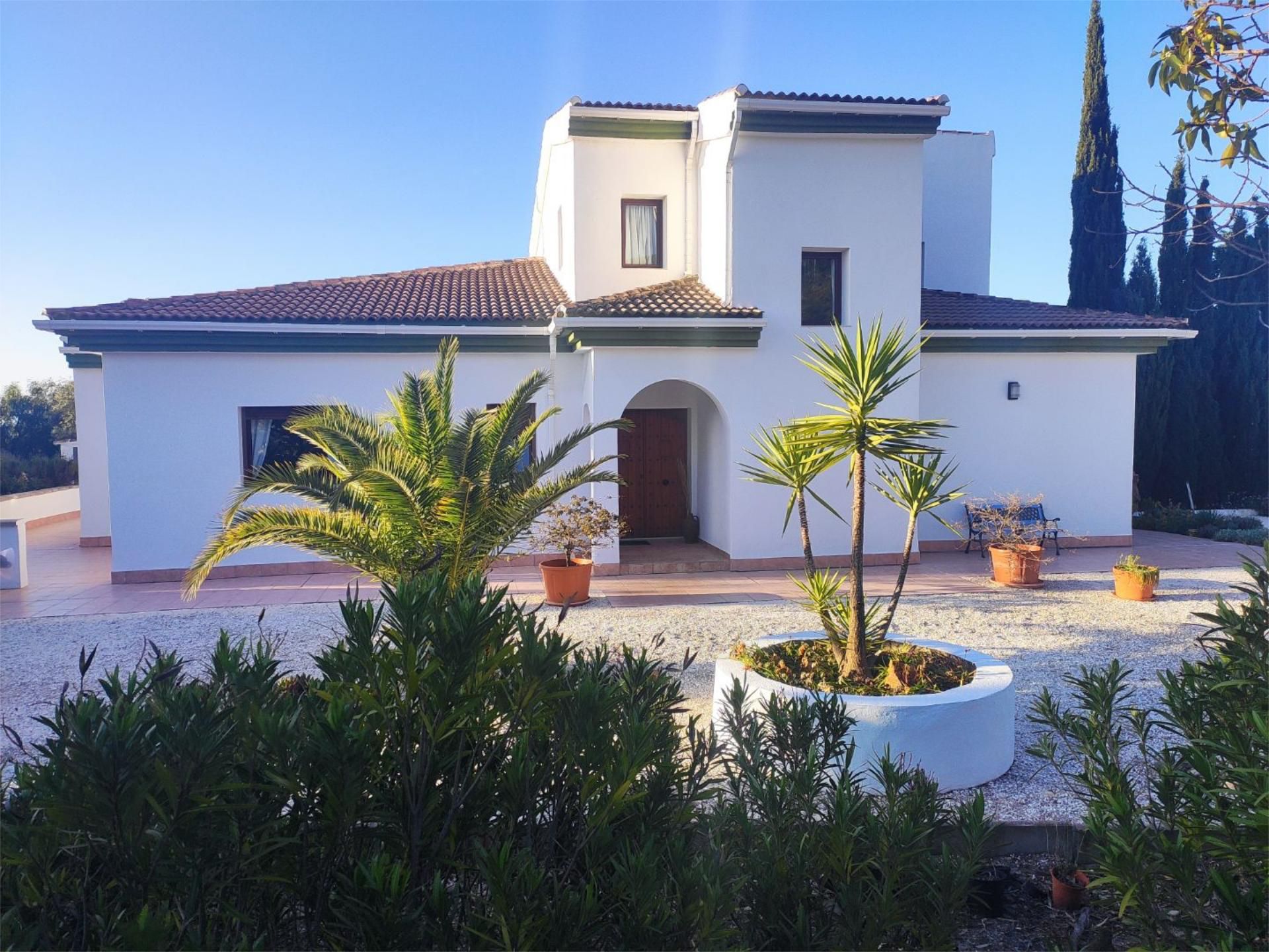 Exterior view of Country house for sale in Casarabonela  with Air Conditioner, Terrace and Swimming Pool