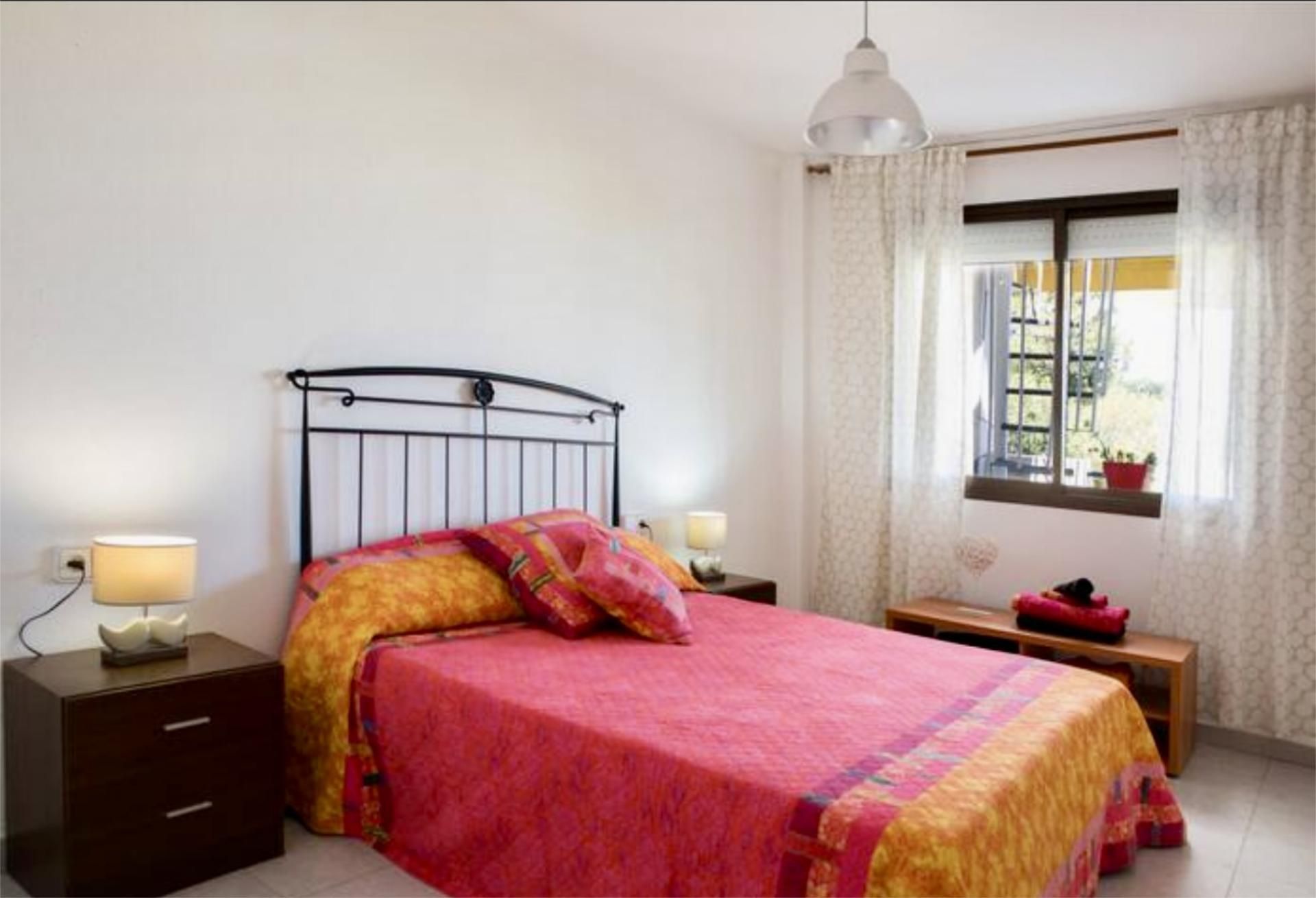 Bedroom of Flat to rent in Salou  with Air Conditioner, Terrace and Swimming Pool