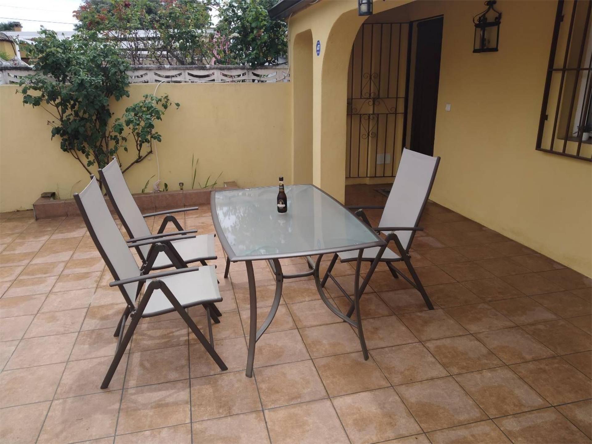 Terrace of Single-family semi-detached to rent in San Román de los Montes  with Air Conditioner, Heating and Storage room