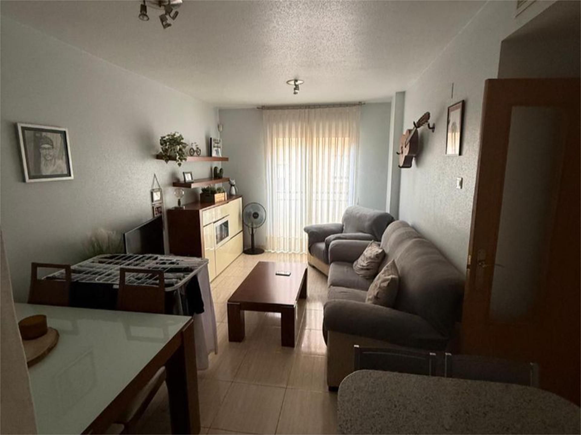 Living room of Flat for sale in  Murcia Capital  with Heating, Storage room and Furnished