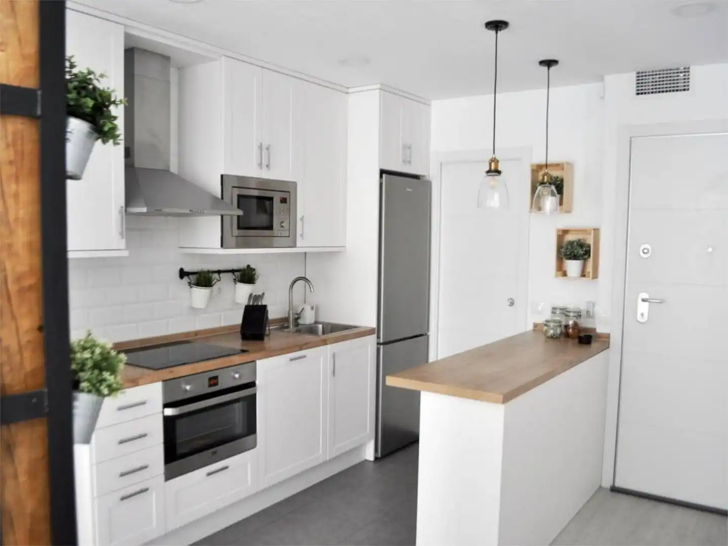 Apartamento de alquiler en Calle Torrenueva, 6, Úbeda Cocina de Apartamento de alquiler en Úbeda con Aire acondicionado, Calefacción y Parquet