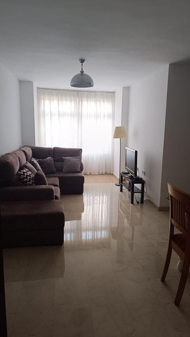Living room of Flat to rent in  Granada Capital  with Furnished, Oven and Washing machine
