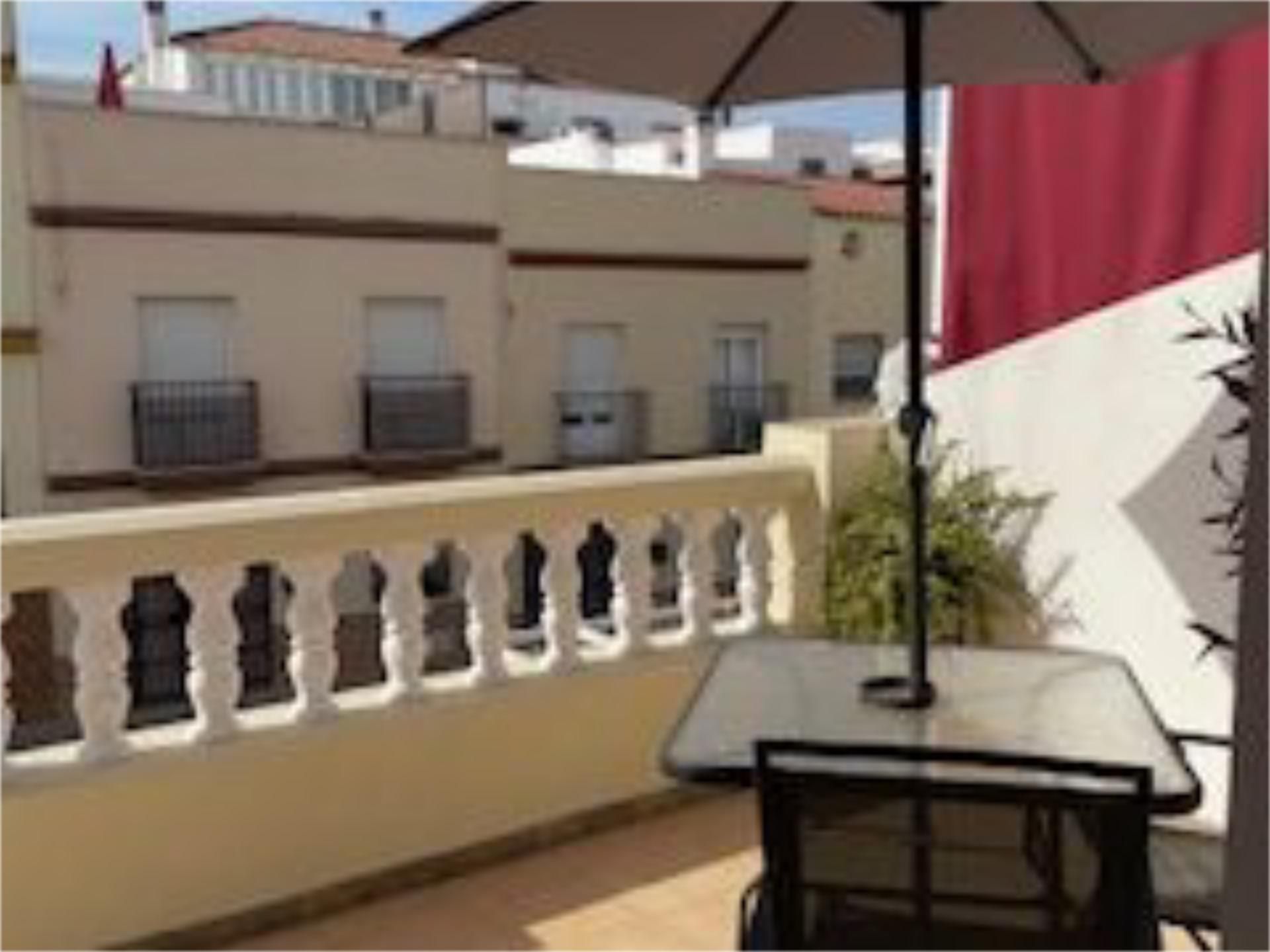 Terrace of Flat to rent in Alcalá de Guadaira  with Air Conditioner, Heating and Furnished