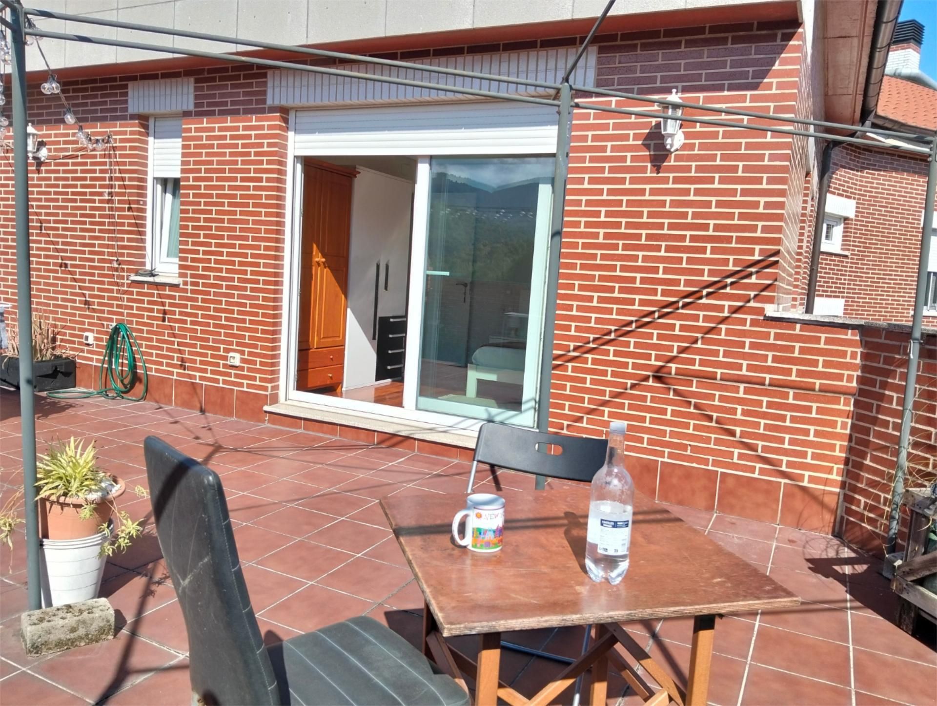 Terraza de Ático para compartir en Bilbao  con Calefacción, Parquet y Terraza