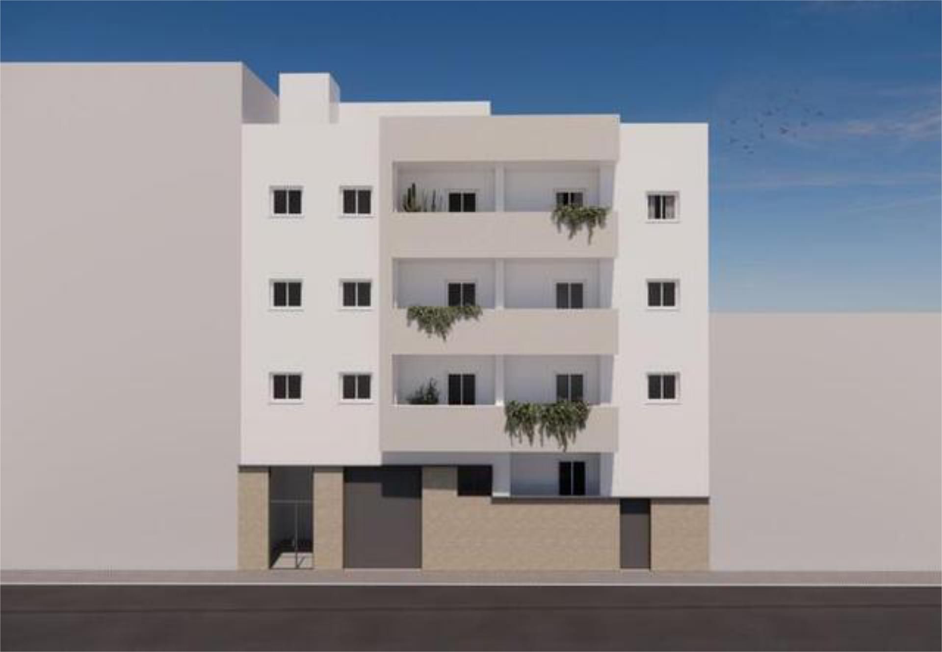 Vista exterior de Piso en venta en  Sevilla Capital con Terraza
