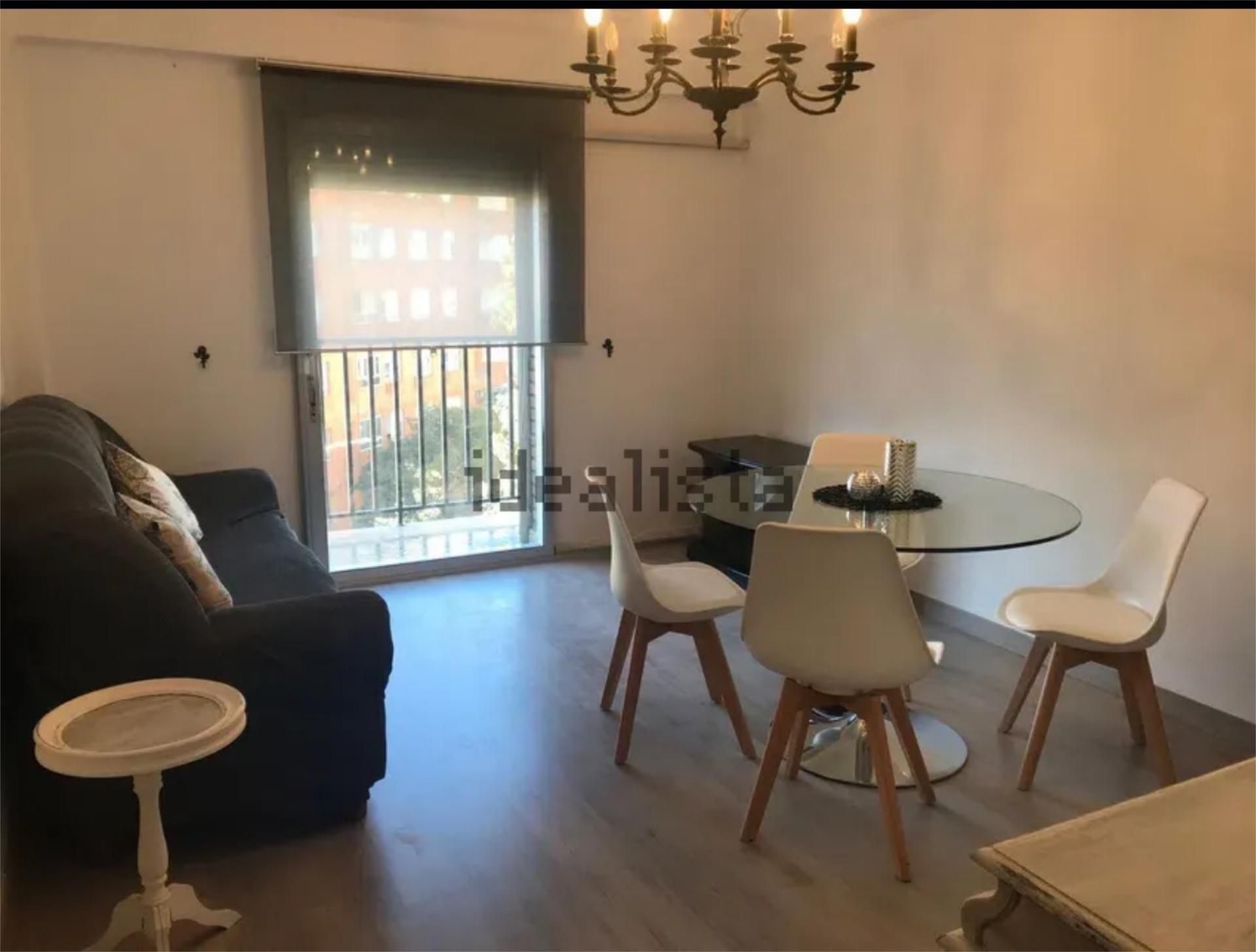Bedroom of Flat to rent in  Valencia Capital  with Air Conditioner, Furnished and Balcony