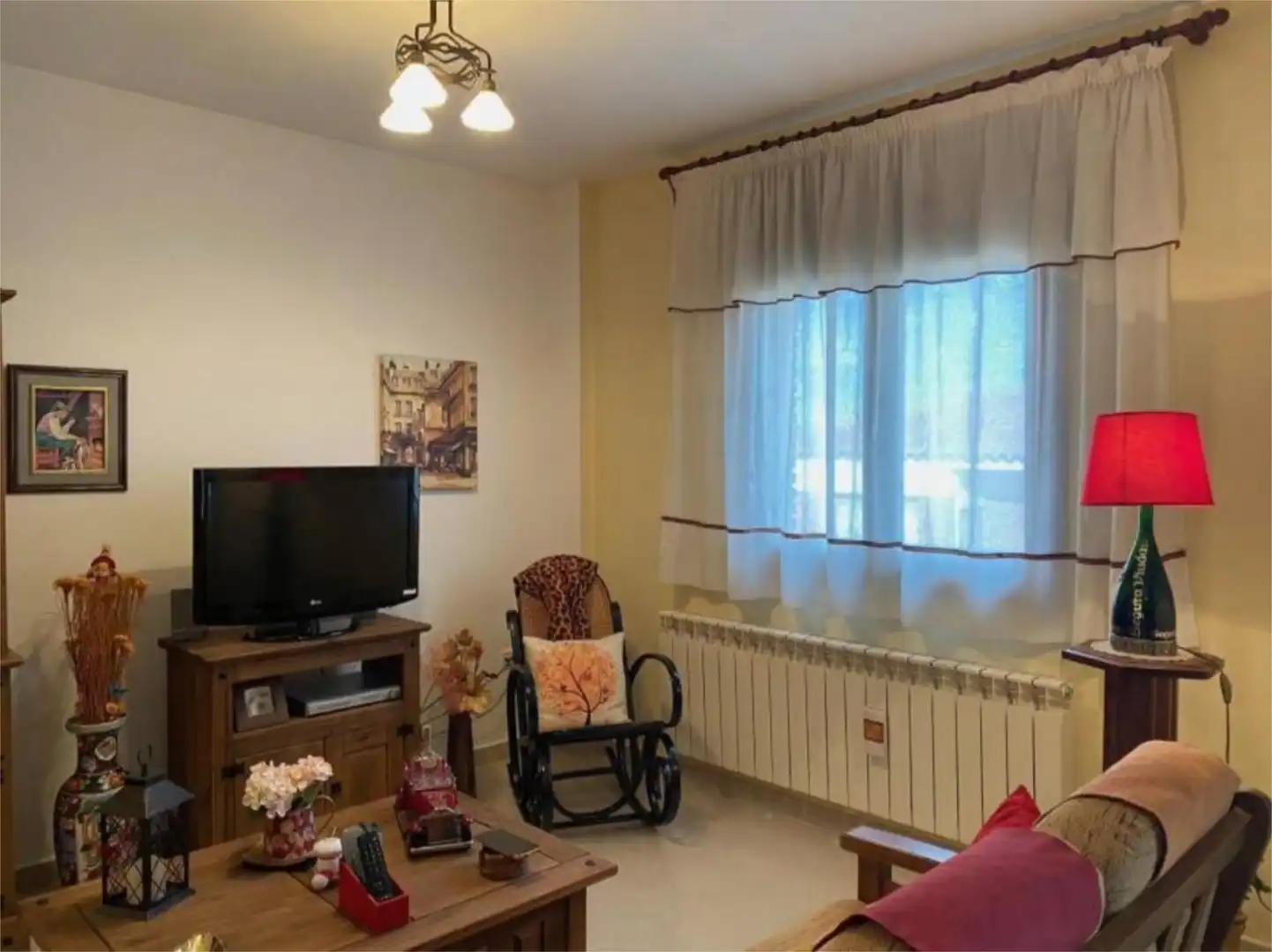 Dúplex en venda a Carrer Llibertat, 13, Linyola Sala d'estar de Dúplex en venda en Linyola amb Aire condicionat, Calefacció i Terrassa