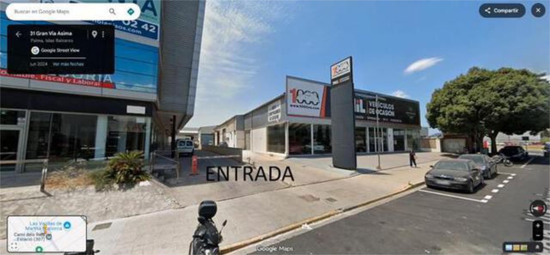 Vista exterior de Garatge de lloguer en  Palma de Mallorca