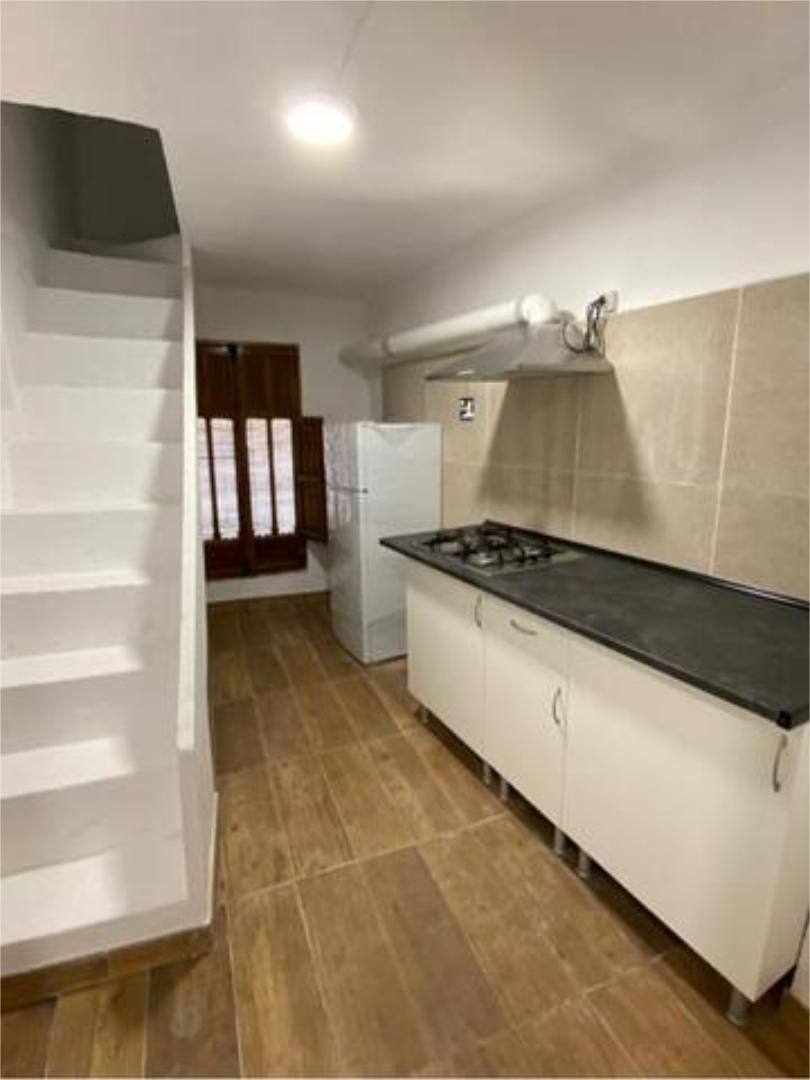 Kitchen of Flat to rent in Campos del Río  with Terrace, Furnished and Pets allowed