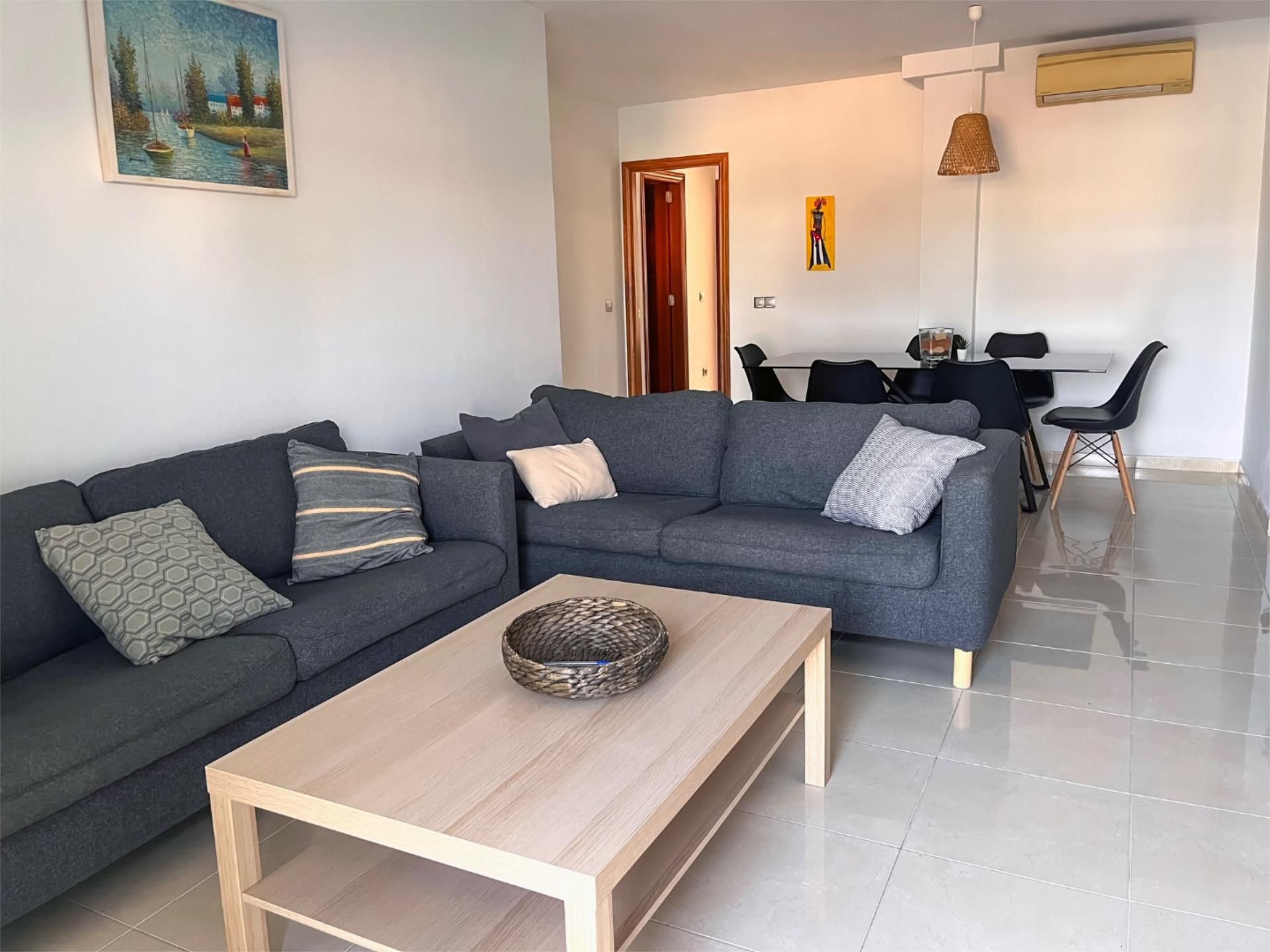 Living room of Flat to rent in  Palma de Mallorca  with Air Conditioner, Heating and Furnished