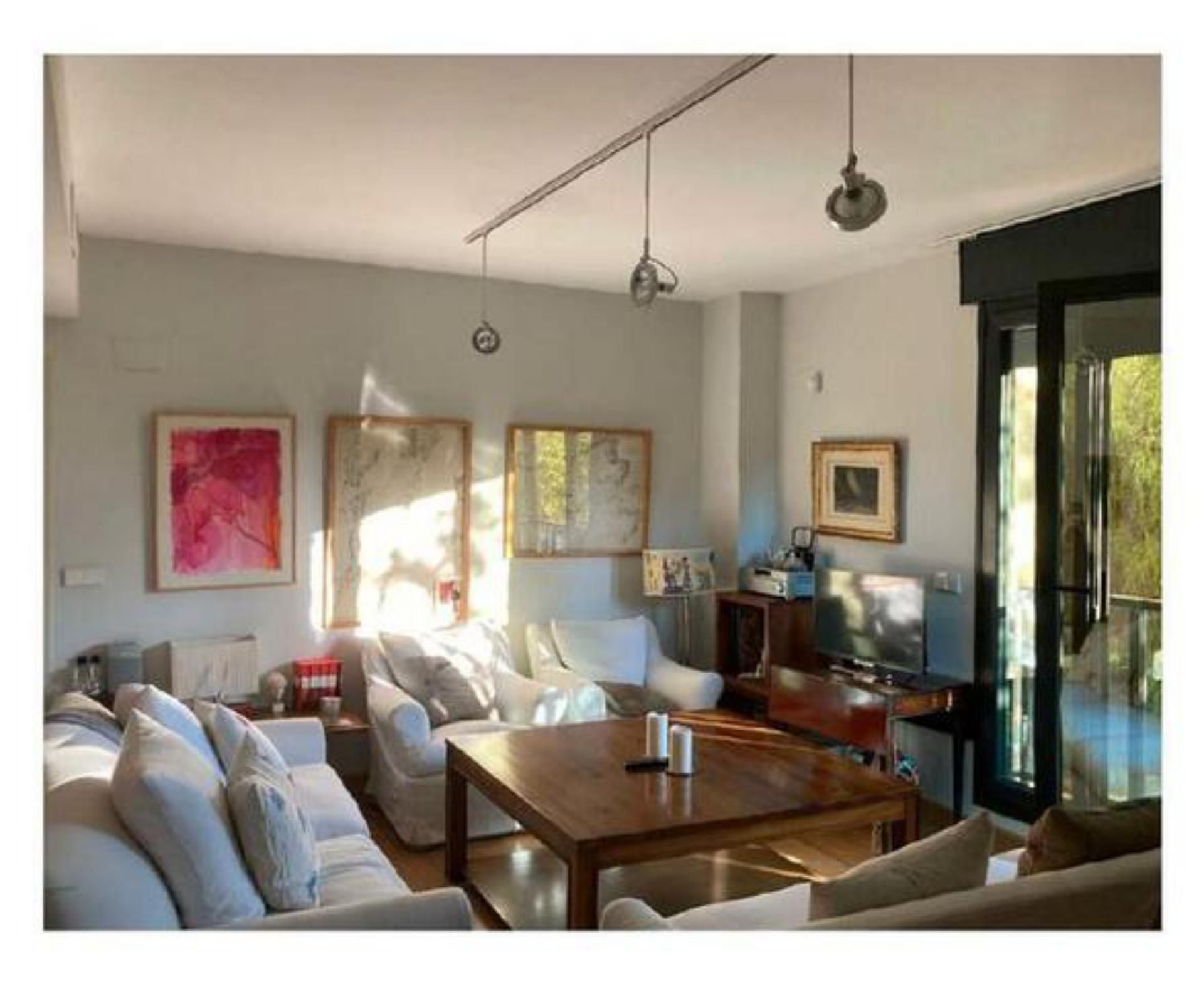 Flat to rent in Pedro Salvador - Las Palmeritas Living room of Flat to rent in Sevilla Capital with Heating and Swimming Pool