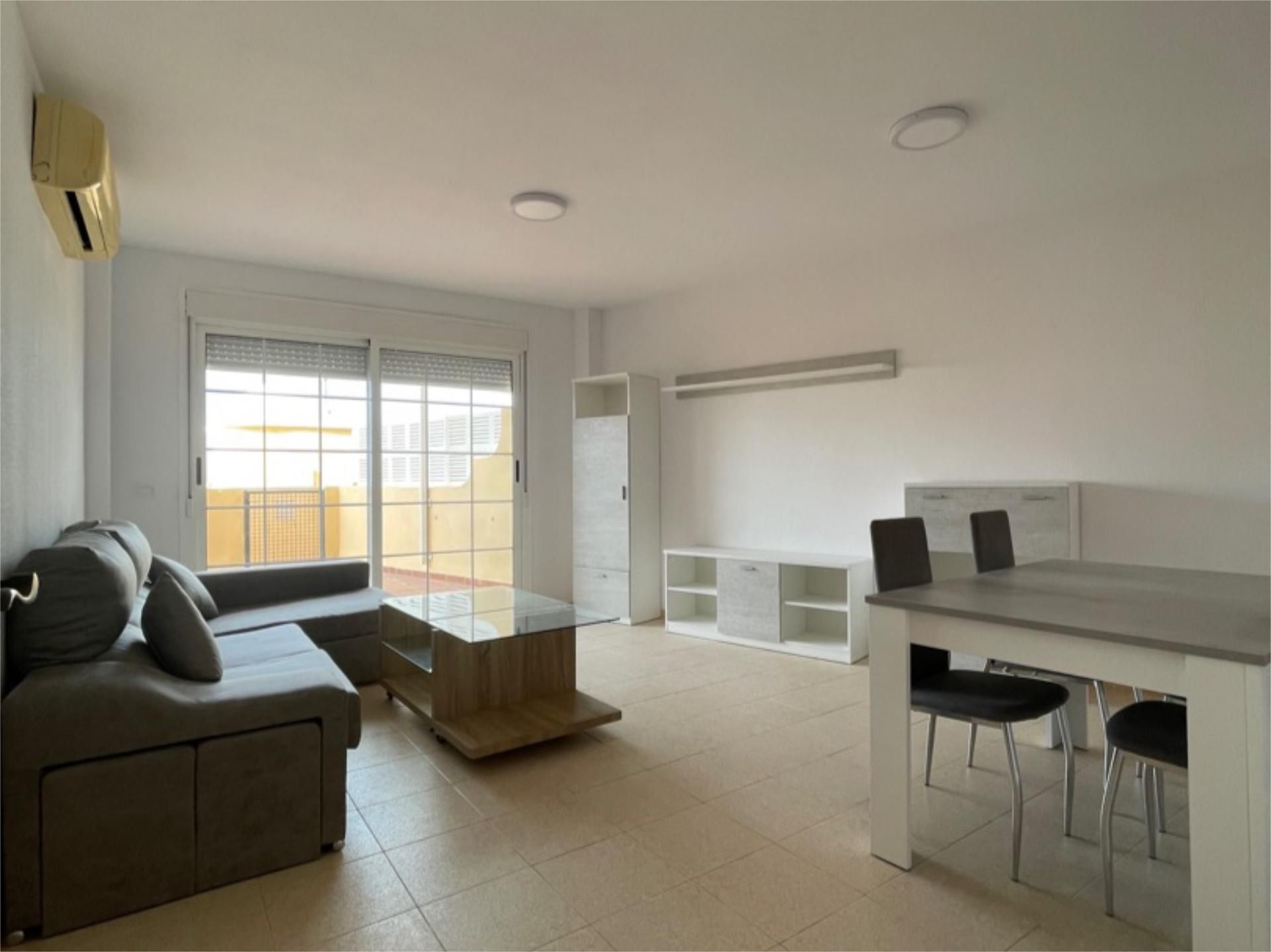 Living room of Flat to rent in El Ejido  with Air Conditioner, Heating and Terrace