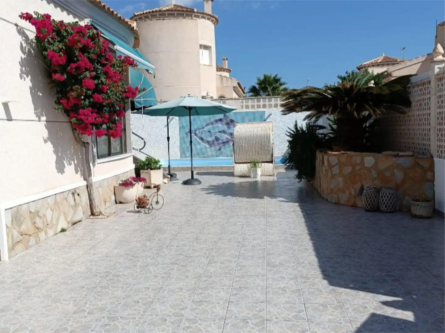 Vista exterior de Piso en venta en Torrevieja con Jardín privado, Terraza y Piscina