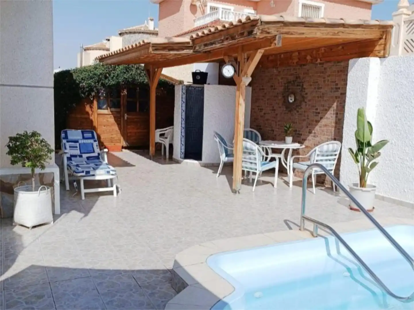 Terraza de Piso en venta en Torrevieja con Jardín privado, Terraza y Piscina