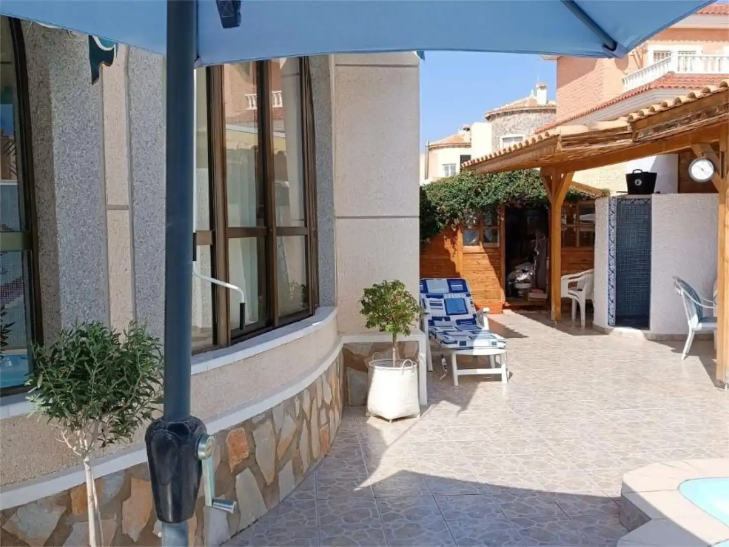 Terraza de Piso en venta en Torrevieja con Jardín privado, Terraza y Piscina