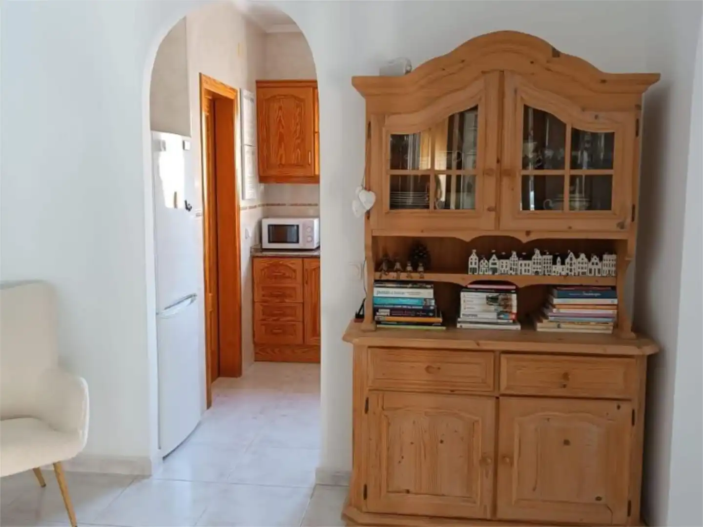 Cocina de Piso en venta en Torrevieja con Jardín privado, Terraza y Piscina