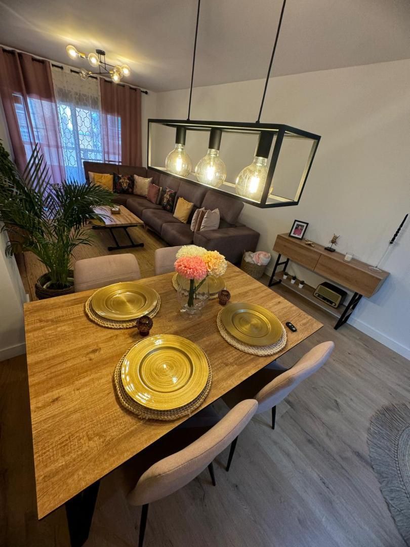 Dining room of Flat to rent in Málaga Capital  with Air Conditioner, Heating and Private garden