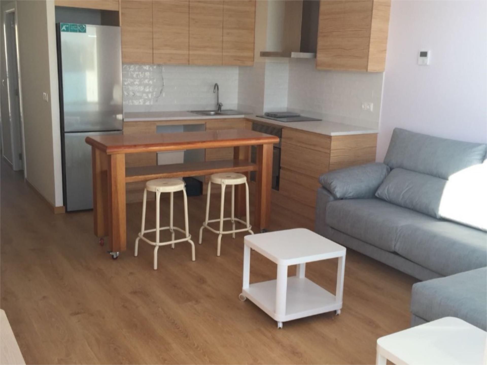 Cocina de Piso de alquiler en Almansa con Aire acondicionado, Calefacción y Parquet
