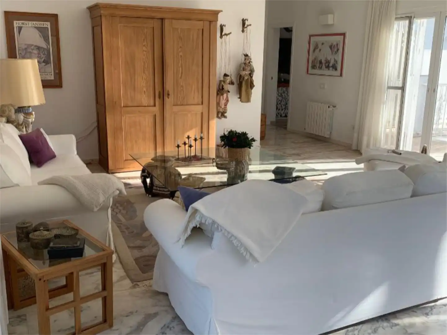 Casa o chalet en venta en Centro Sala de estar de Casa o chalet en venta en Alhaurín El Grande con Calefacción, Jardín privado y Terraza