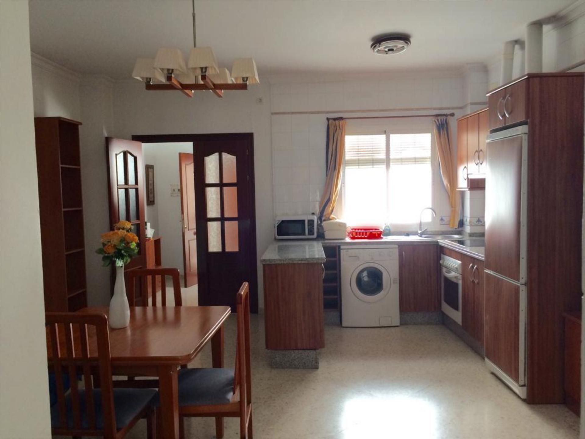 Kitchen of Flat to rent in Bollullos Par del Condado