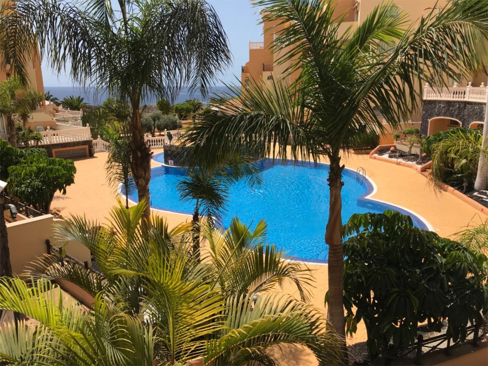 Piscina de Apartament de lloguer en Arona amb Terrassa, Piscina i Moblat