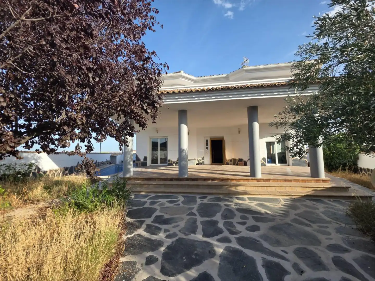 Houses for sale in Calle la Era, 8, Villa del Prado Exterior view of Houses for sale in Villa del Prado with Air Conditioner, Heating and Private garden
