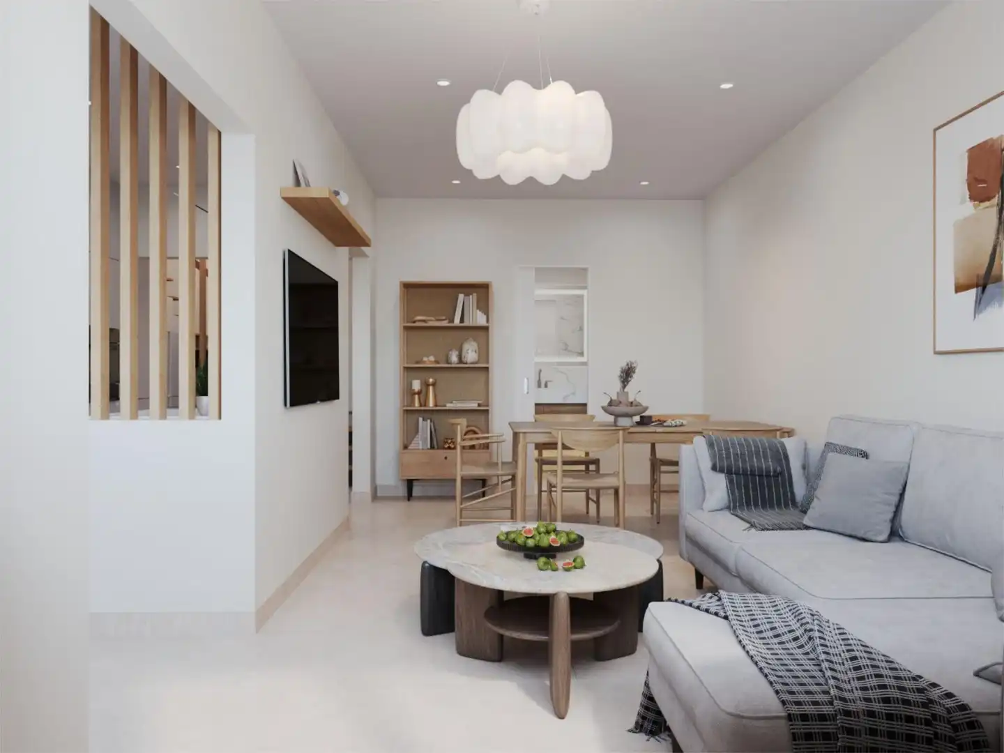 Houses for sale in El Carmel Living room of Houses for sale in Barcelona Capital with Air Conditioner, Terrace and Balcony