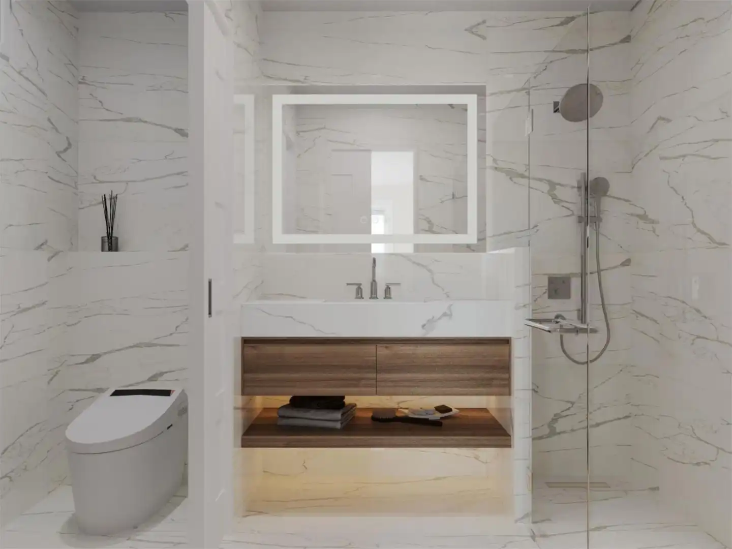 Houses for sale in El Carmel Bathroom of Houses for sale in Barcelona Capital with Air Conditioner, Terrace and Balcony