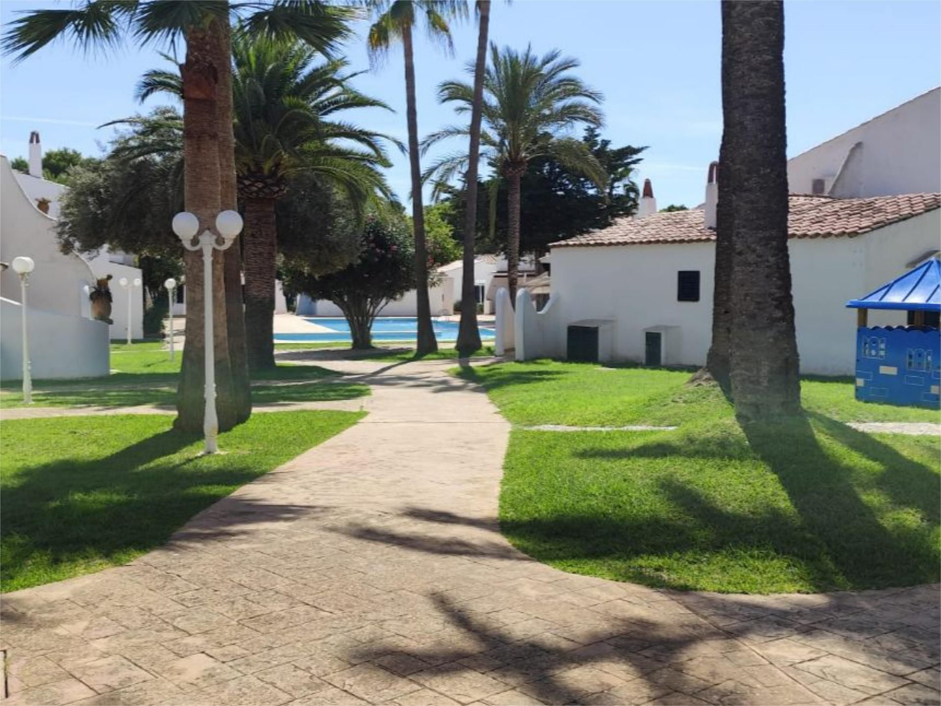 Flat for sale in Carrer Circumval·lació, 1, Cala d'en Bosch - Serpentona Garden of Flat for sale in Ciutadella de Menorca  with Air Conditioner and Swimming Pool