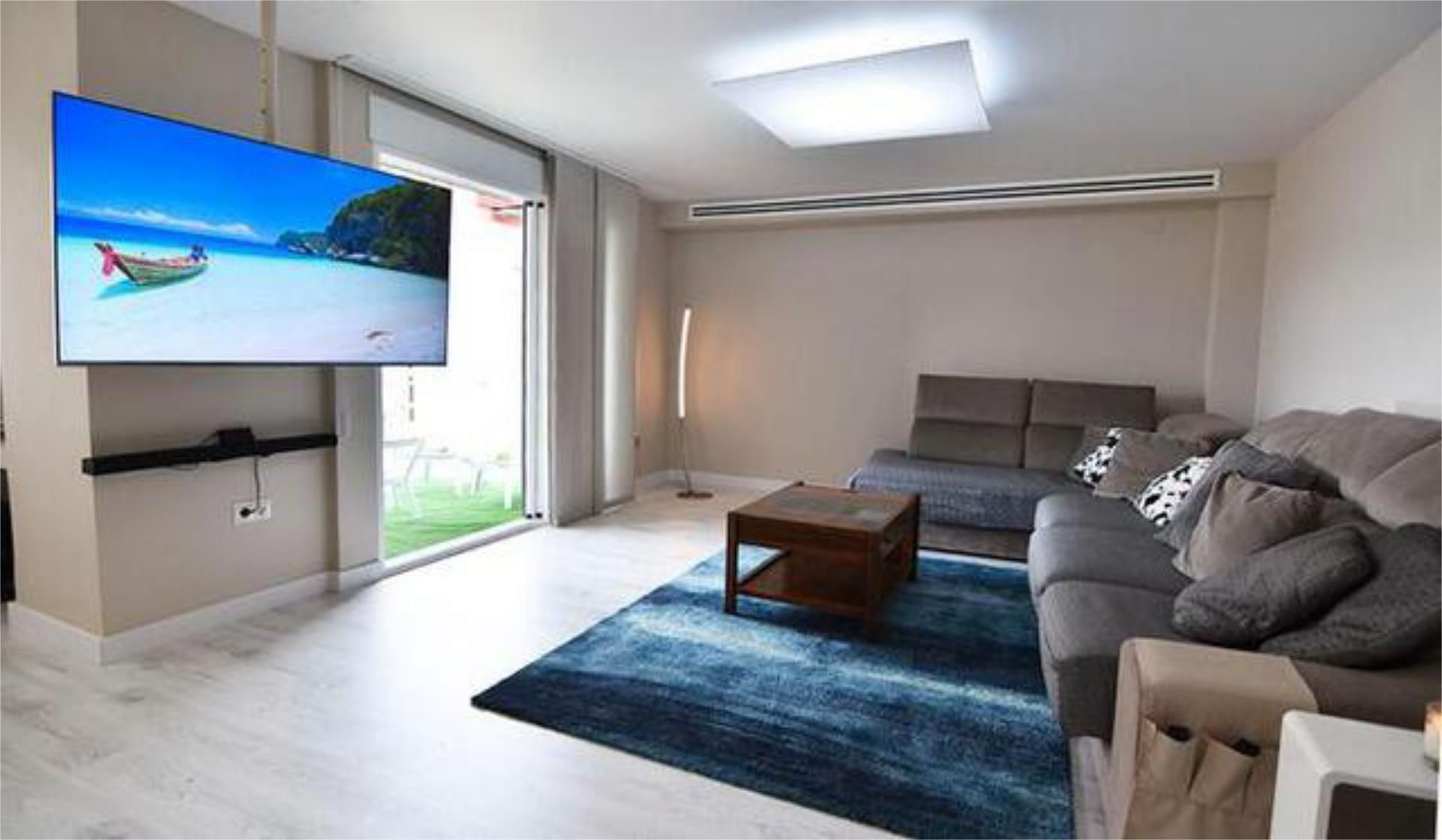 Living room of House or chalet to rent in Santa Pola  with Heating, Terrace and Furnished