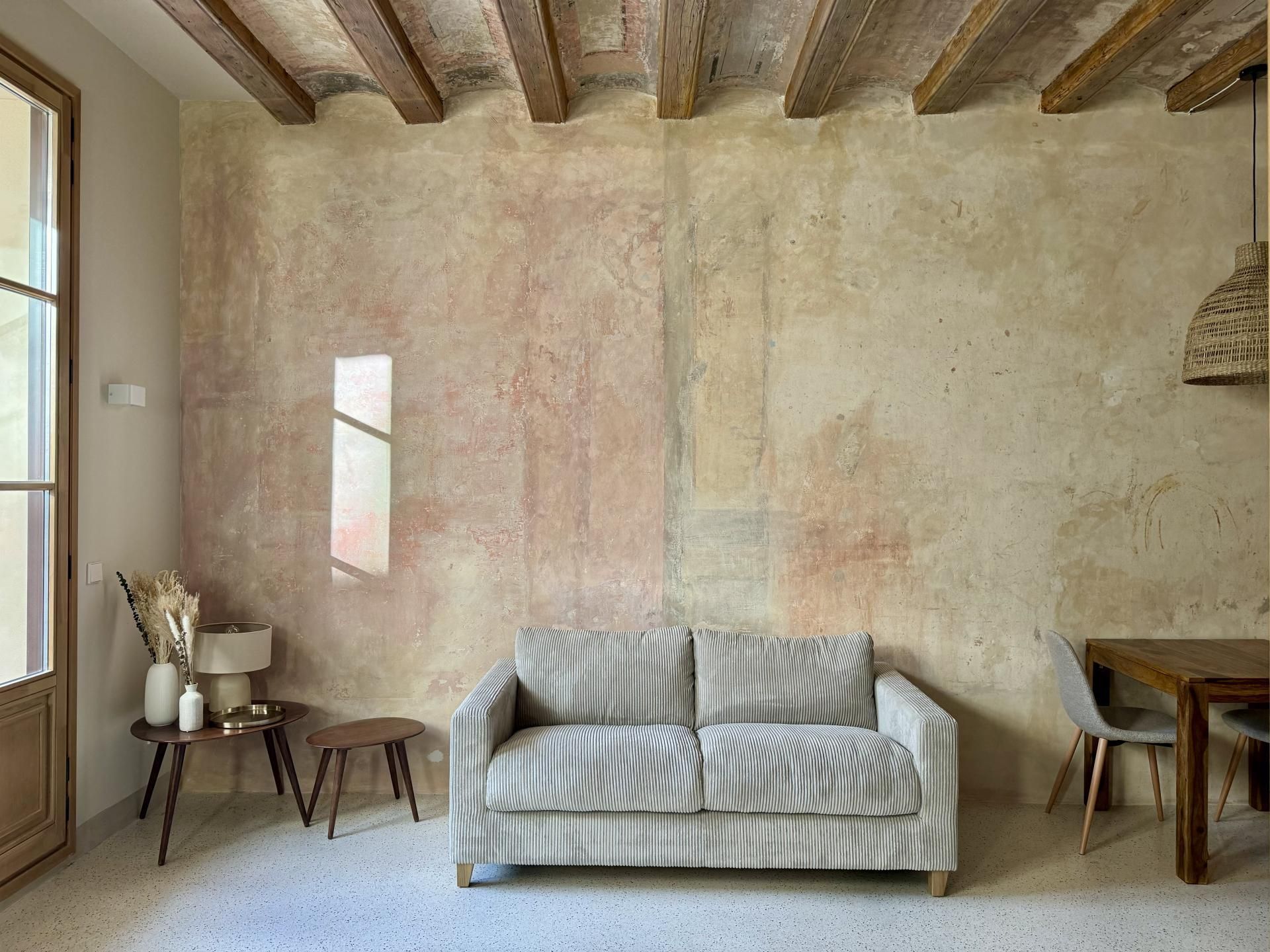 Living room of Study to rent in  Barcelona Capital  with Air Conditioner, Terrace and Balcony