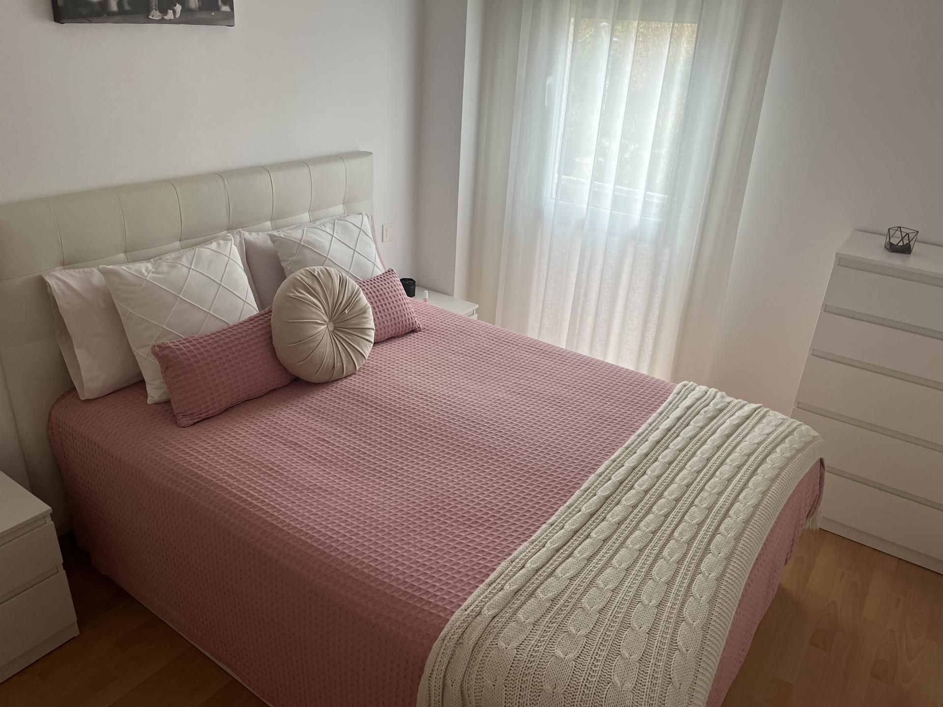 Bedroom of Flat for sale in Badajoz Capital  with Air Conditioner