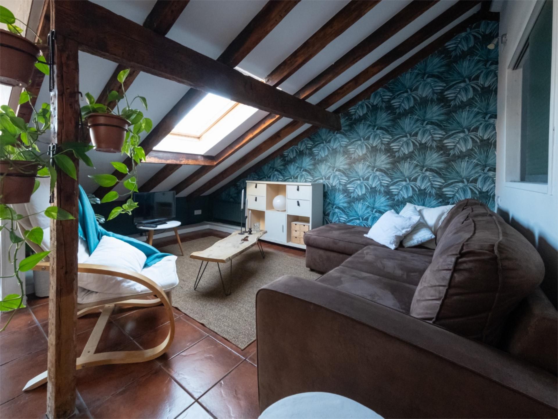 Living room of Flat to rent in Santander  with Balcony