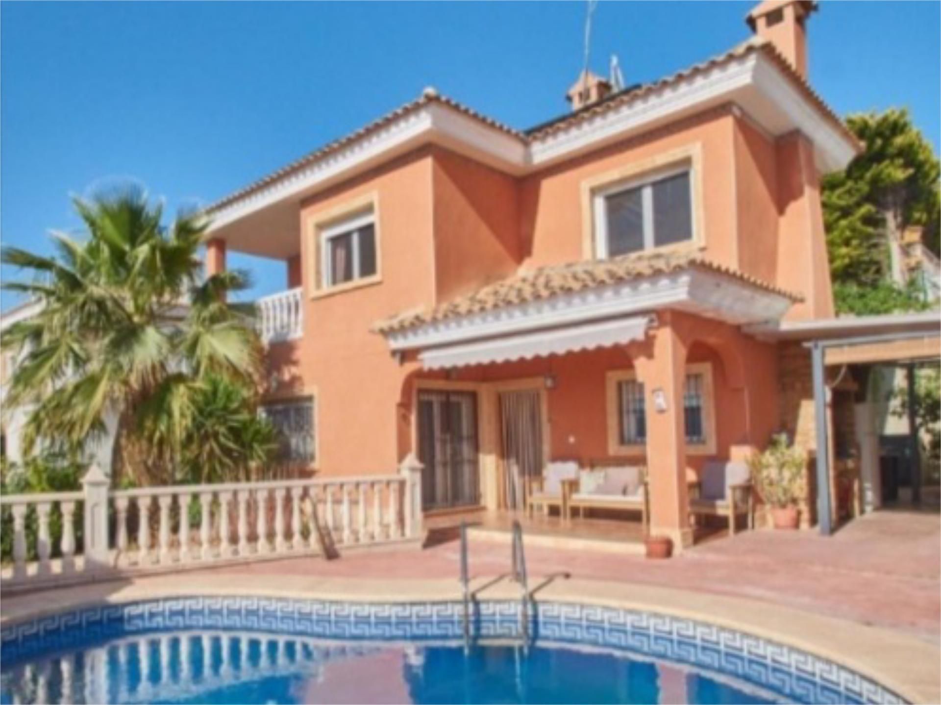 Vista exterior de Casa o xalet de lloguer en Busot amb Aire condicionat, Calefacció i Jardí privat