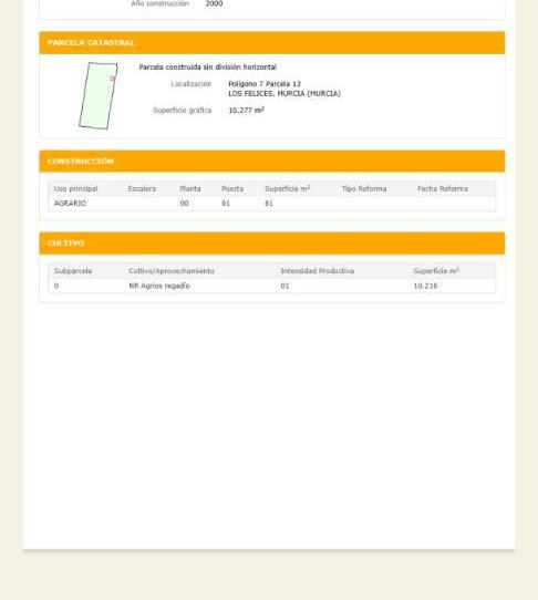 Finca rústica en venda a Calle Alegría de la Huerta, 449, Javalí Nuevo, Murcia - imatge 1 Foto 1 de Finca rústica en venda a Calle Alegría de la Huerta, 449, Javalí Nuevo, Murcia