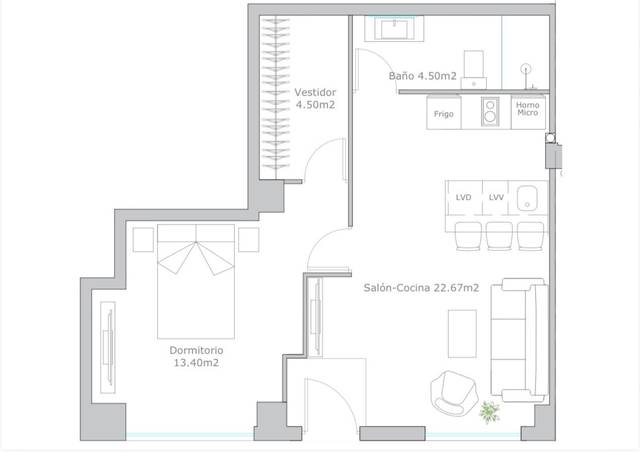 Piso en Venta en Calle del Alerce, 13 en Orcasur - 12 de Octubre