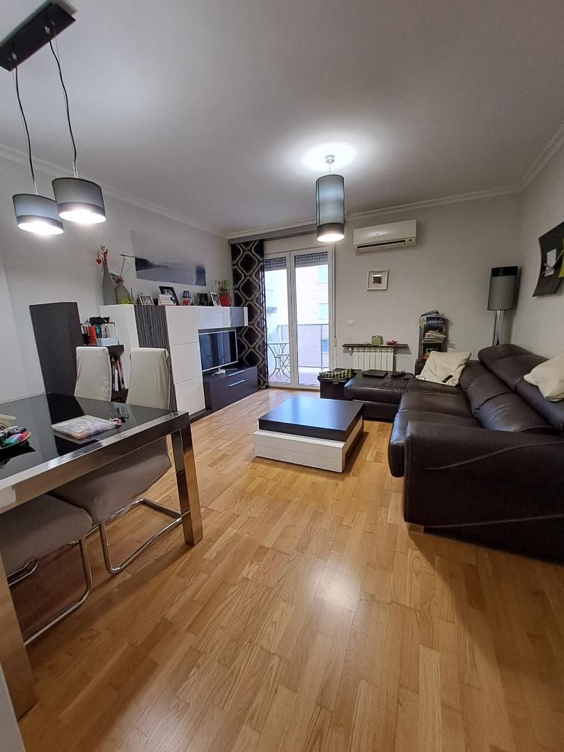 Living room of Flat for sale in  Albacete Capital  with Air Conditioner, Heating and Parquet flooring