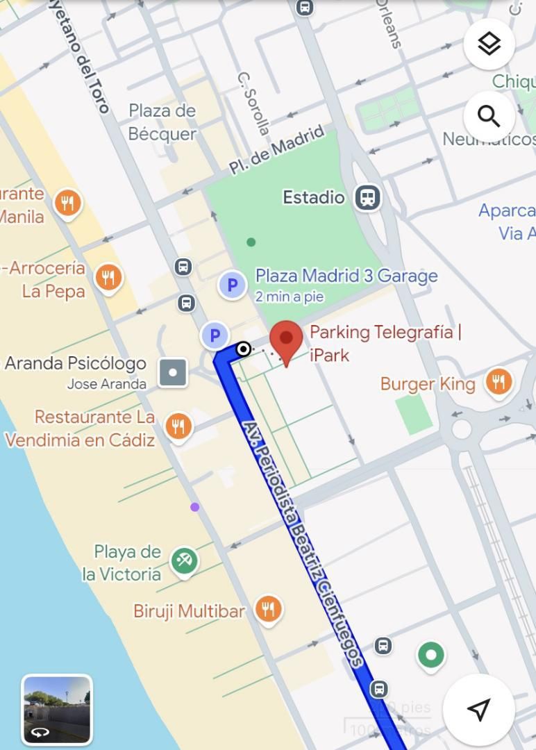 Parking of Garage to rent in  Cádiz Capital