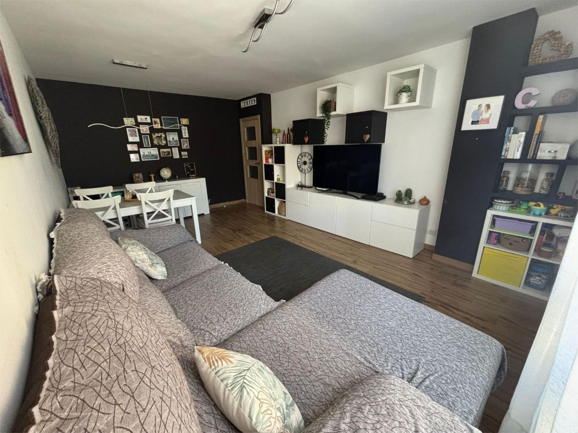 Living room of Flat for sale in Castellón de la Plana / Castelló de la Plana  with Air Conditioner and Terrace