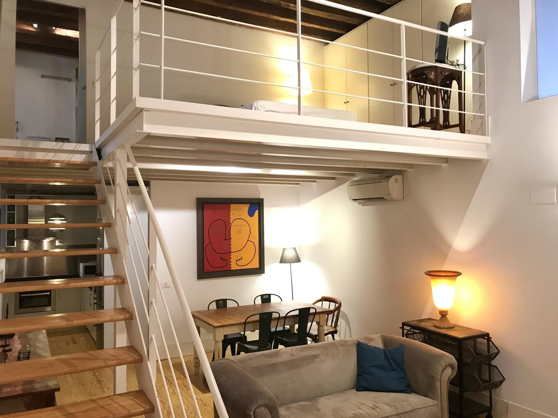 Loft de lloguer en  Madrid Capital amb Aire condicionat, Calefacció i Parquet
