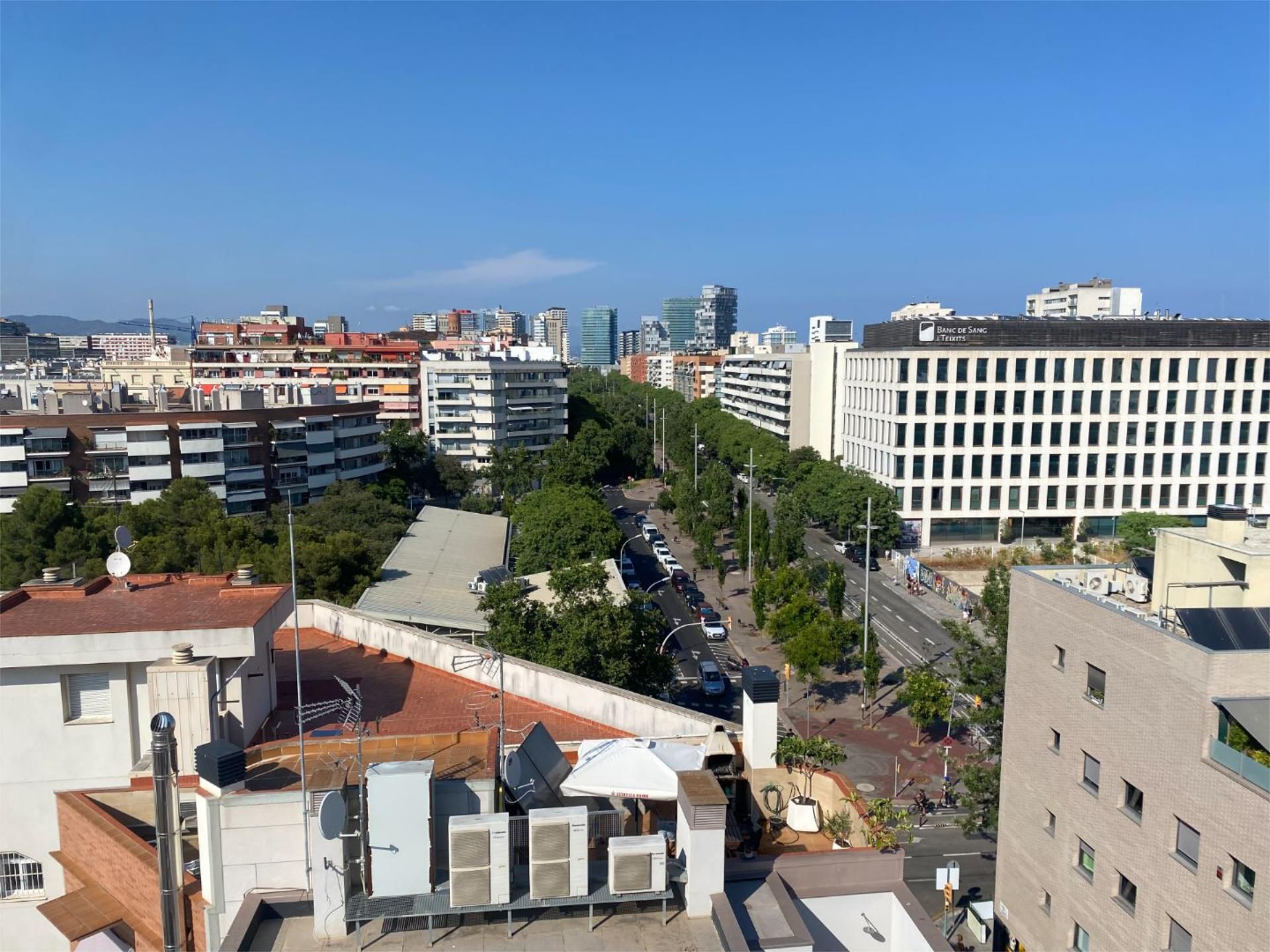 Exterior view of Attic for sale in  Barcelona Capital