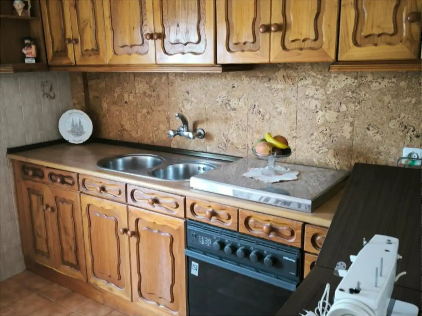 Kitchen of Detached homes for sale in Acebo  with Heating, Terrace and Furnished