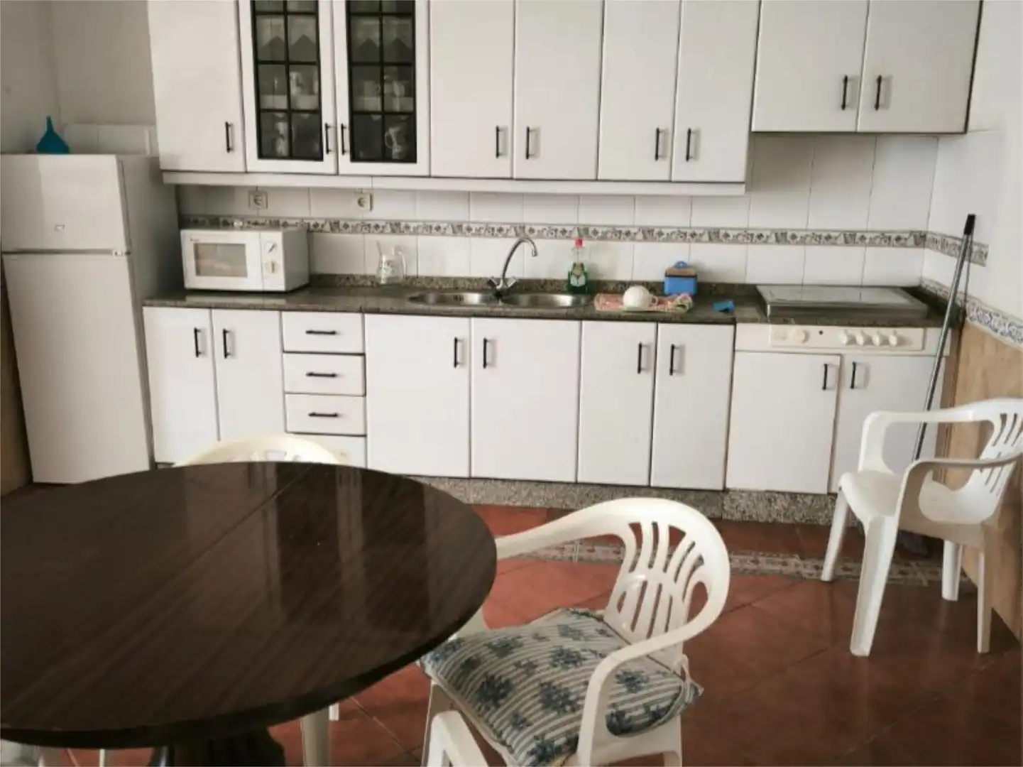 Kitchen of Detached homes for sale in Acebo  with Heating, Terrace and Furnished