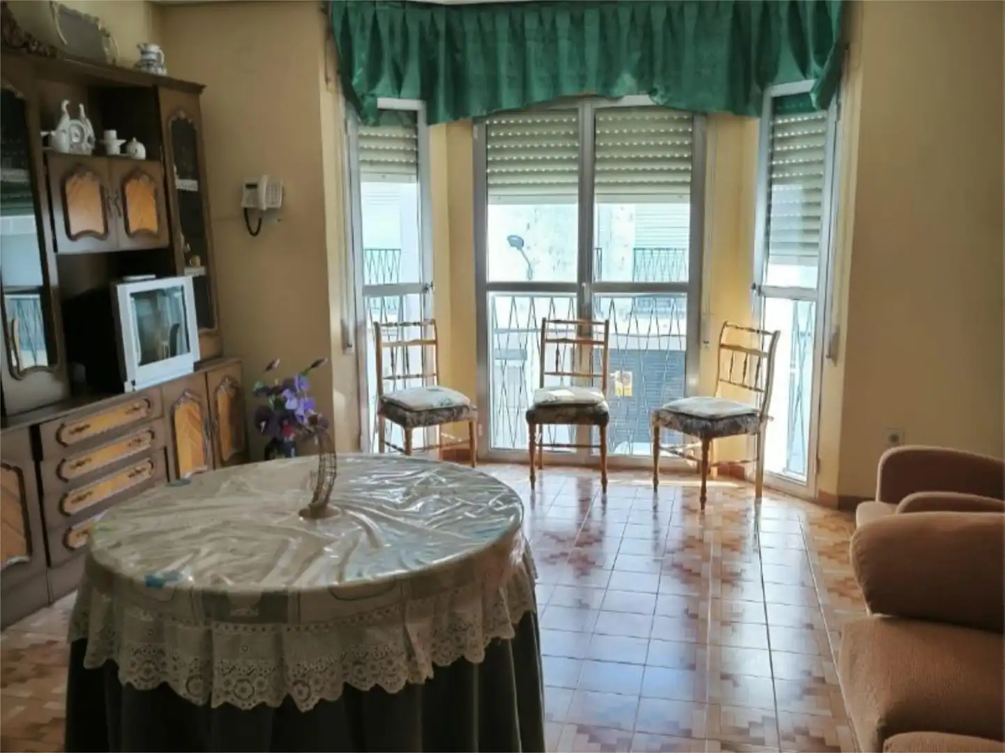 Dining room of Detached homes for sale in Acebo  with Heating, Terrace and Furnished