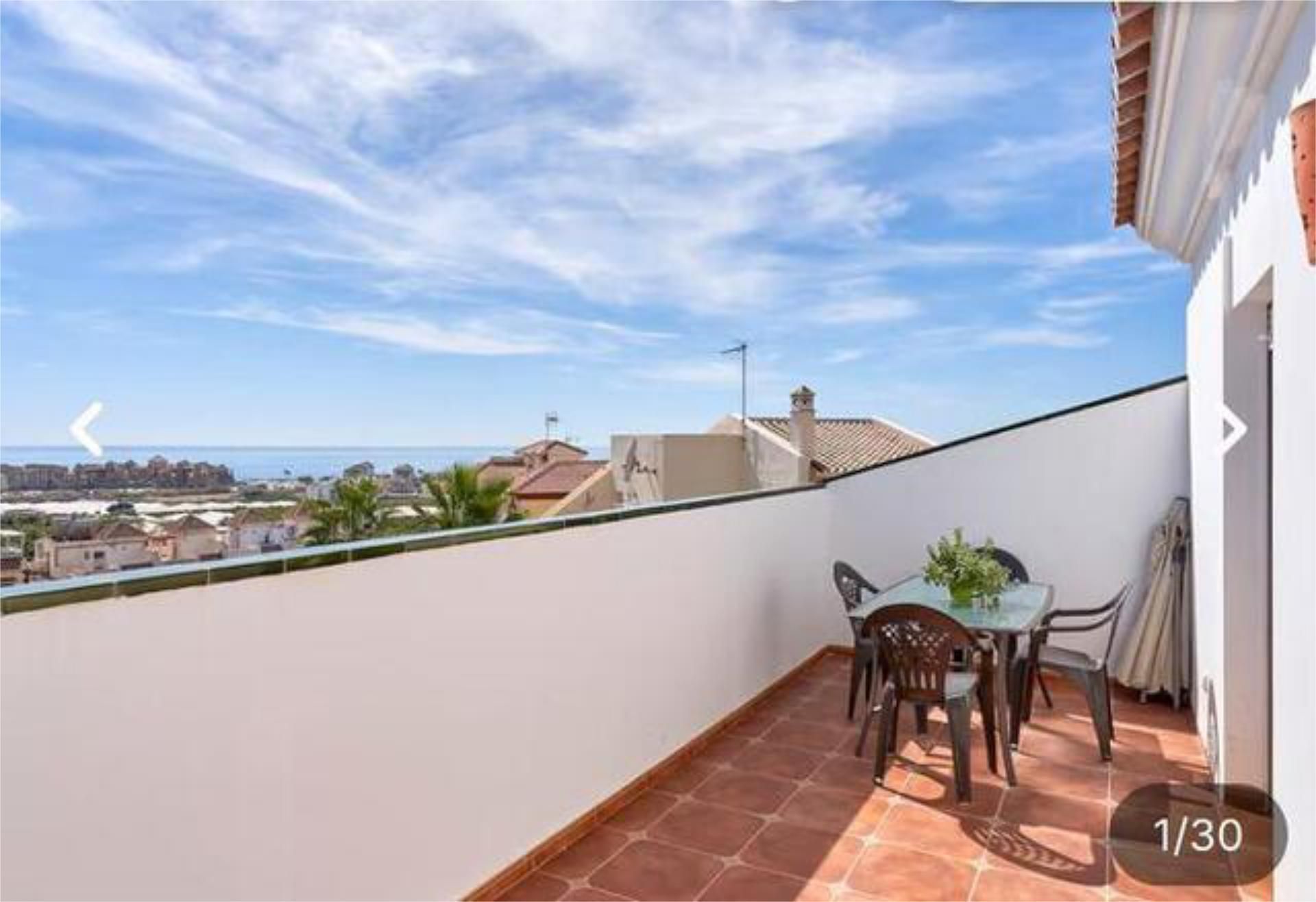 Terrassa de Àtic de lloguer en Torrox amb Calefacció i Terrassa