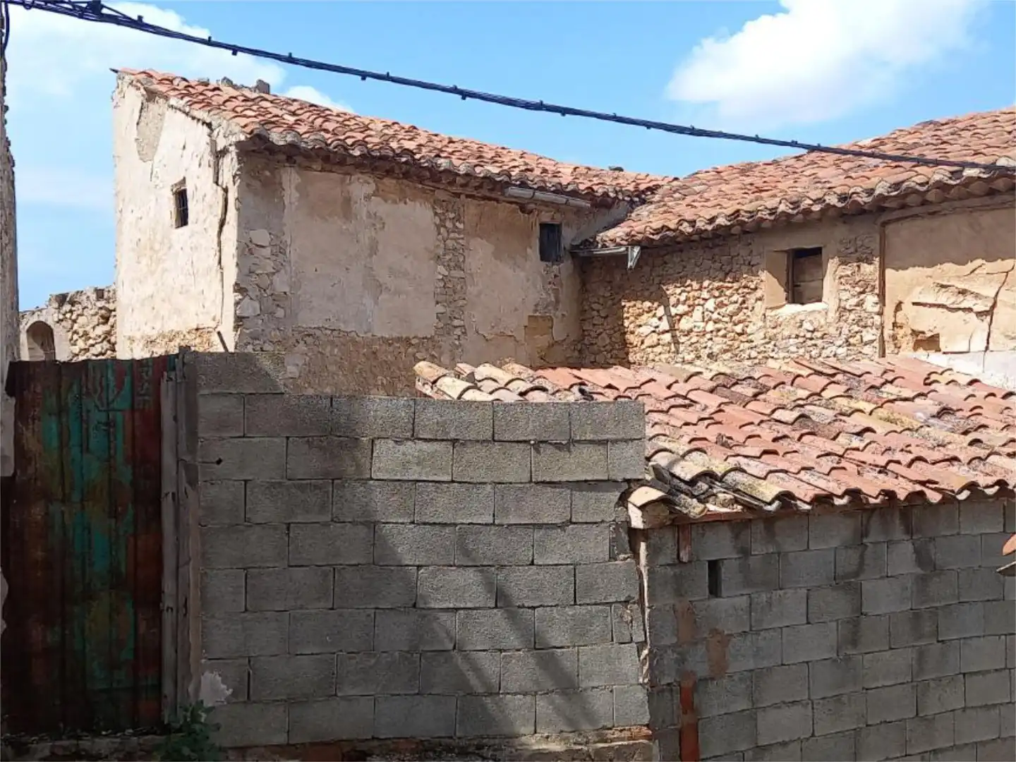 Vista exterior de Casa o xalet en venda en Bañón