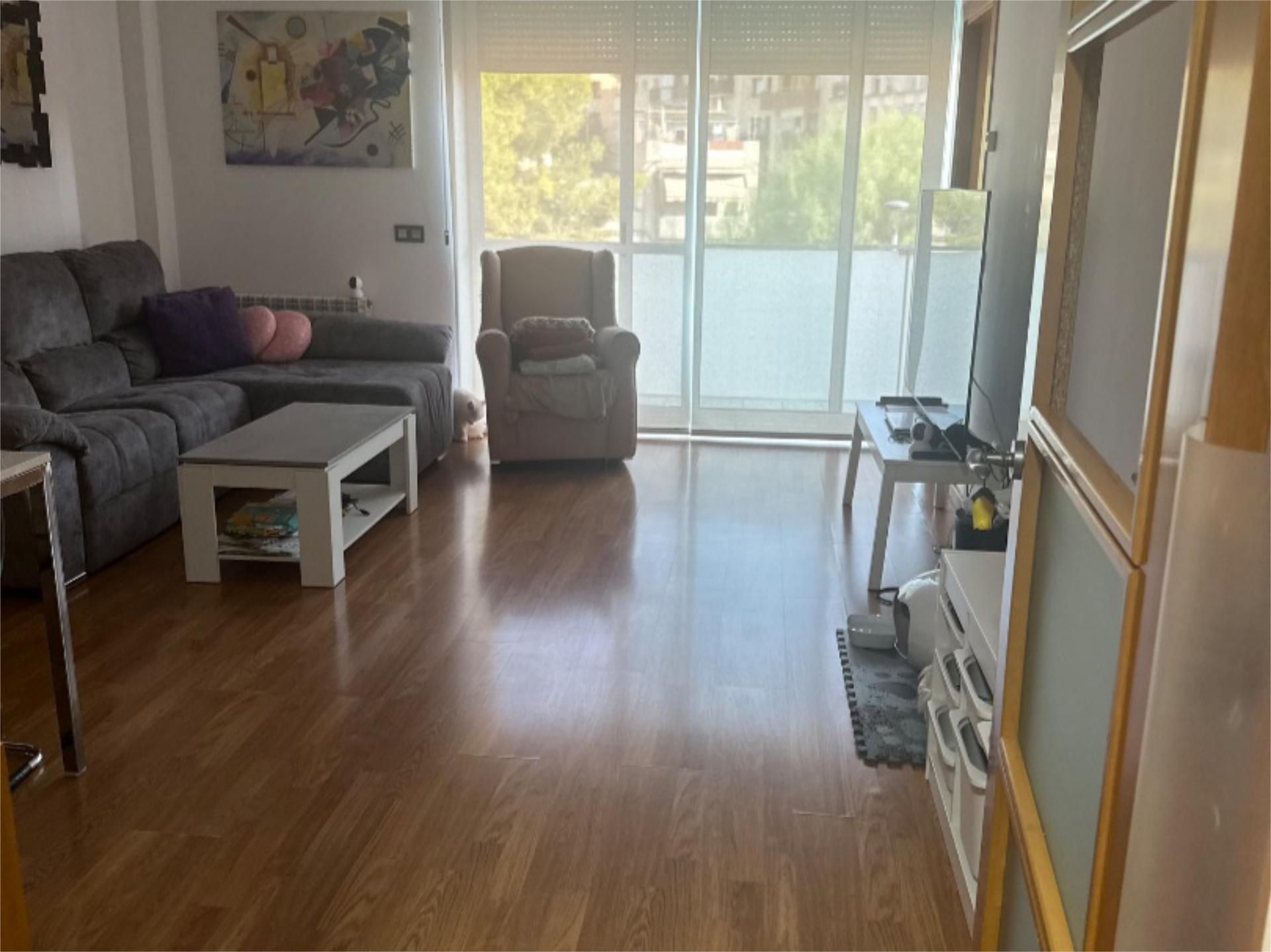 Piso en venta en Plaça de Les Casernes, 9, Centre Vila Sala de estar de Piso en venta en Vilanova i la Geltrú con Aire acondicionado